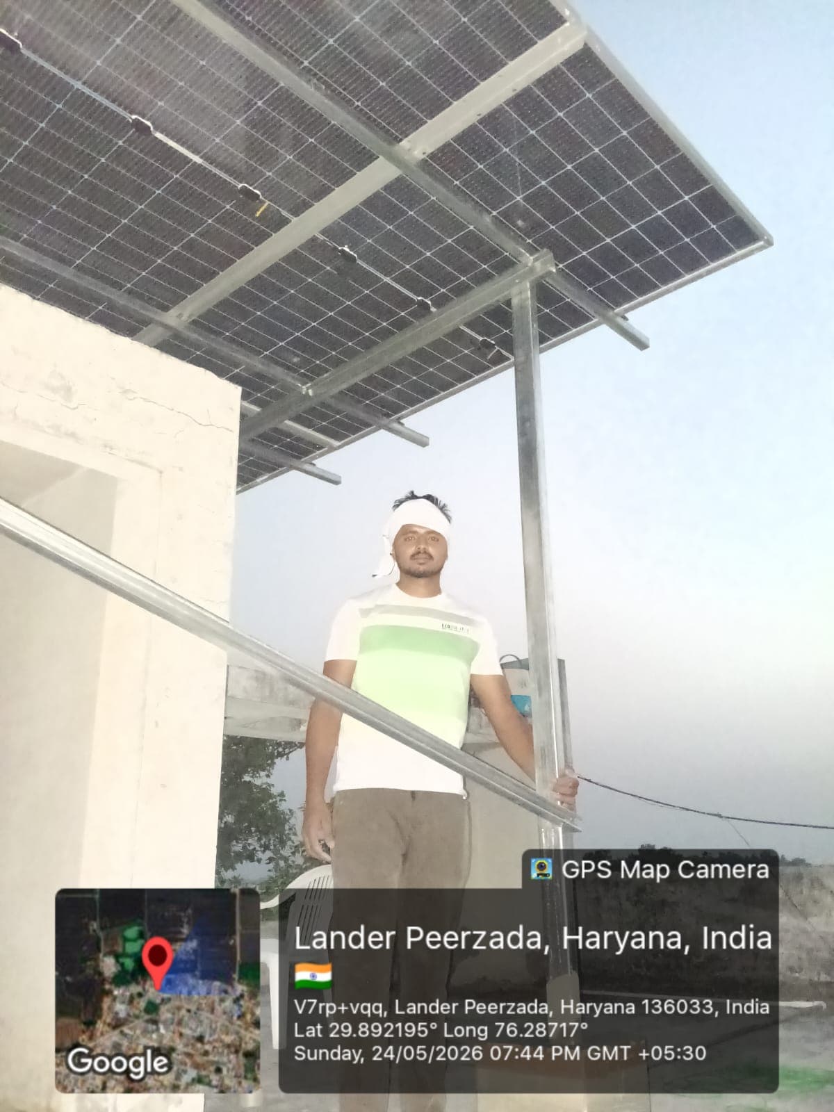 Solar installation project 17