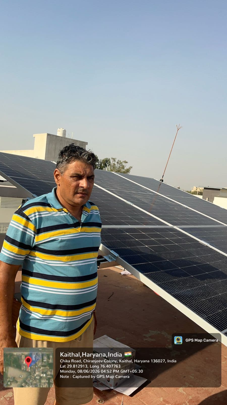 Solar installation project 28
