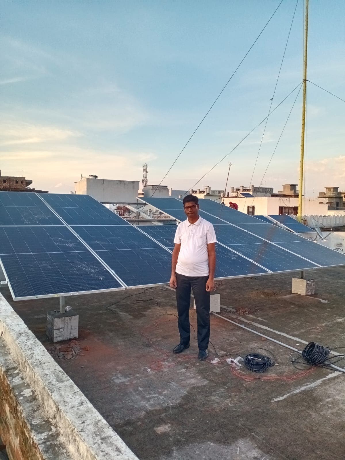 Solar installation project 35