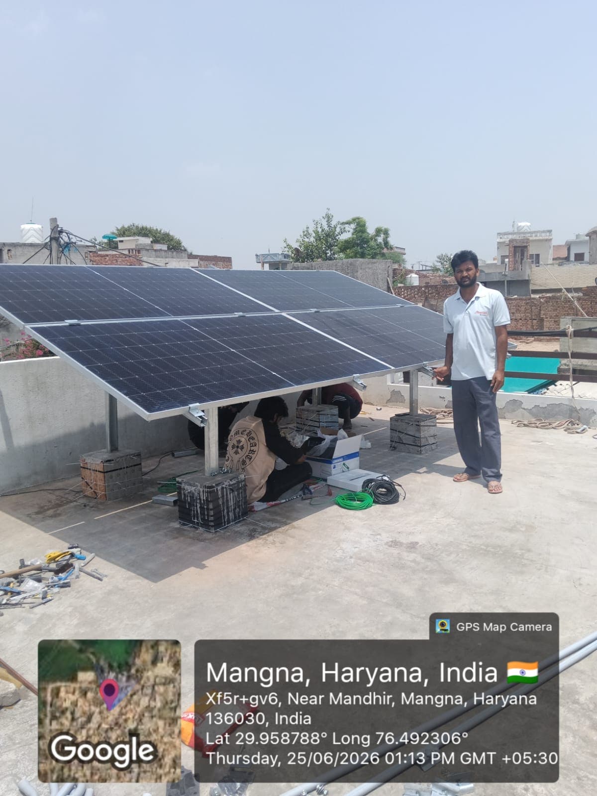 Solar installation project 45