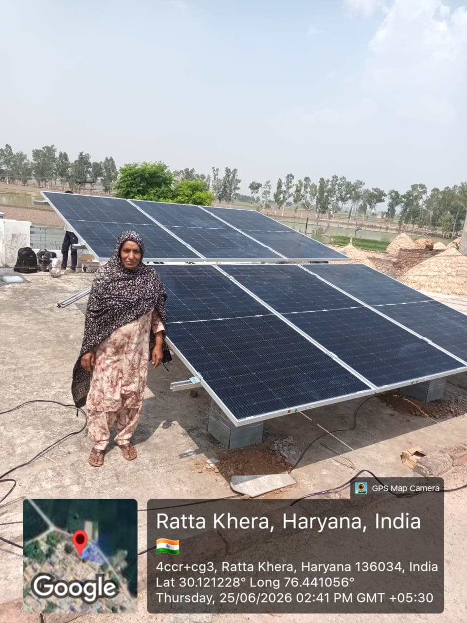 Solar installation project 46